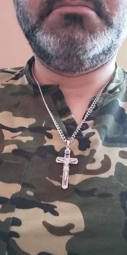 JesusNecklace, srebrny łańcuszek z Jezusem - Image 1