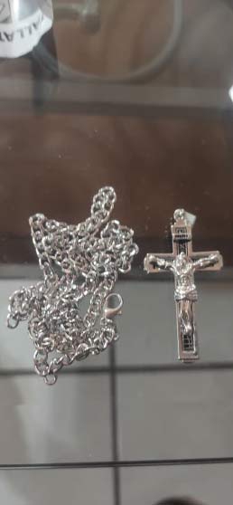 JesusNecklace, srebrny łańcuszek z Jezusem - Image 2
