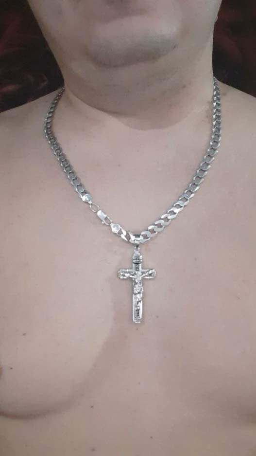 JesusNecklace, srebrny łańcuszek z Jezusem - Image 4