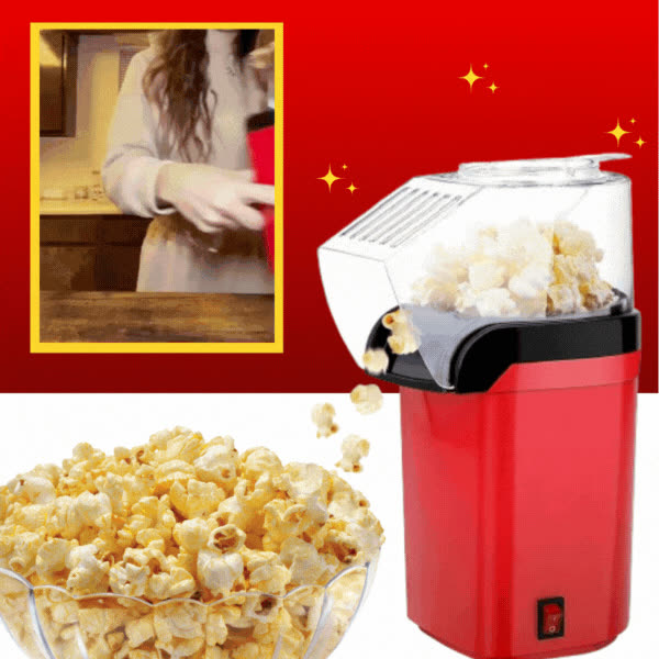 KOKICA, Maszyna do popcornu bez oleju - video