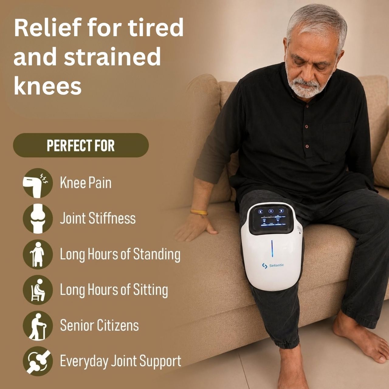 Masażer do kolan, KneeMassager - Image 6