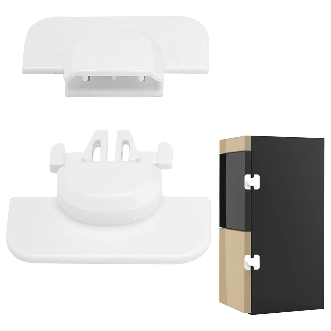 LockStar, zamek bezpieczeństwa do lodówki lub zamrażarki (2 sztuki) - Image 6