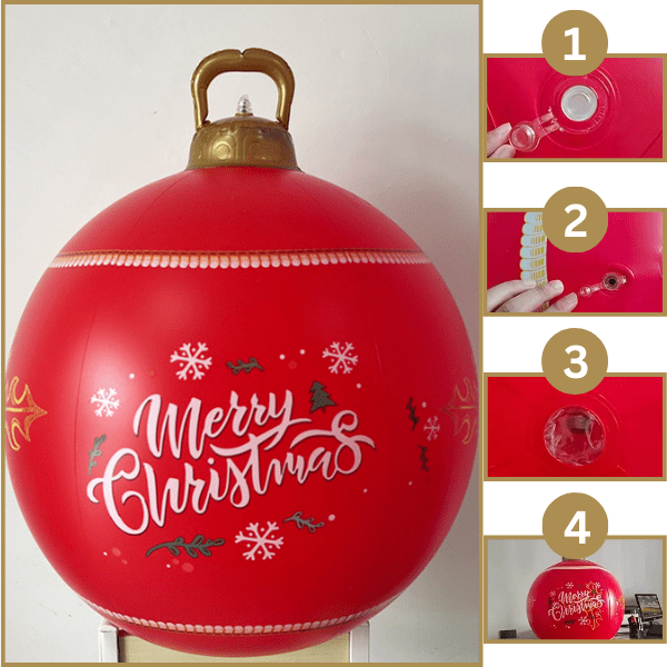 MERRY, Nap inflatable Christmas balls HolidayGlow - Image 7
