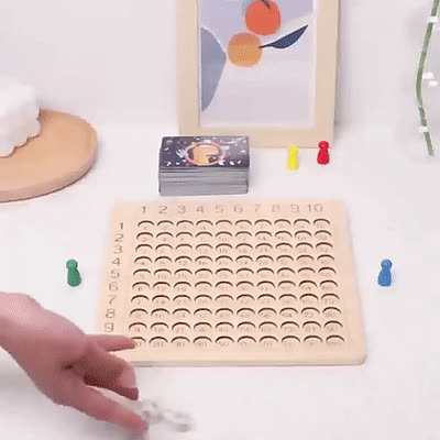 MultiplicationGame - gra planszowa w mnożenie do 100 - video