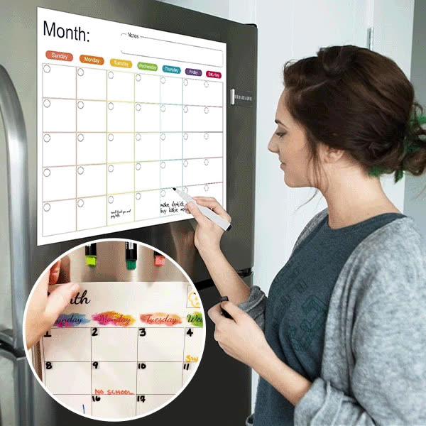 PLANER, Miesięczny planer magnetyczny QuickPlan - video