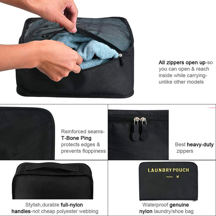 PackingBags, podróżne torby organizacyjne (6 sztuk) - Image 5