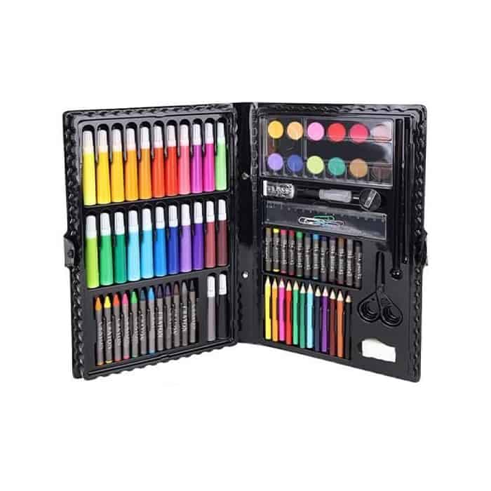 PaintingKit, 86-częściowy zestaw farb i innych akcesoriów odpowiednich dla dorosłych i dzieci - Image 1
