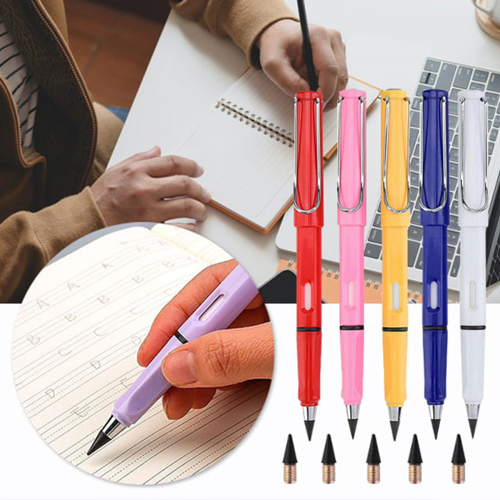 PermanentPen, ergonomicznie zaprojektowany ołówek z końcówką, która się nie zużywa i pozostaje ostra 1+1 GRATIS - Image 6