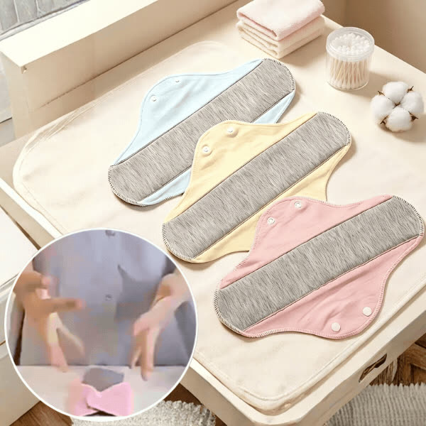 Wielorazowe podpaski menstruacyjne, ReusablePads - video