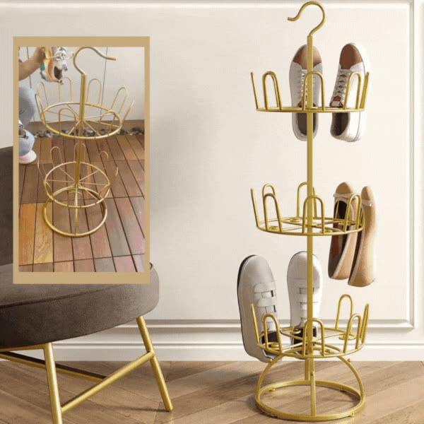 Stojak na buty, SpinShoe - video