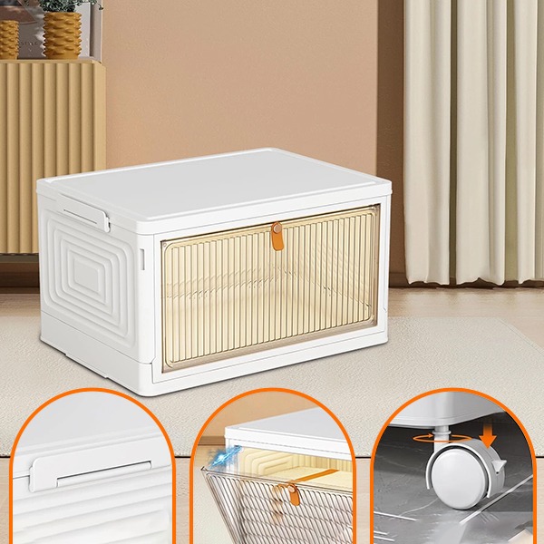 STORBIN, Składany pojemnik na kółkach StackBox - Image 6