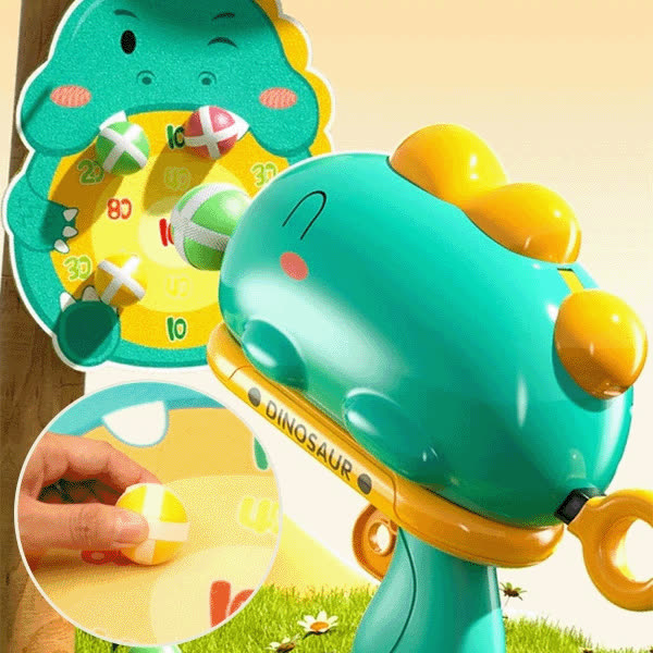 SUTMET, DinoSnap gra strzelająca z lepkimi kulkami - video