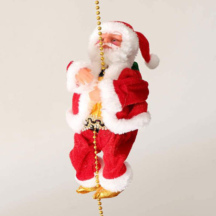 SantaStar, Święty Mikołaj grający muzykę i wspinający się po linie - Image 4