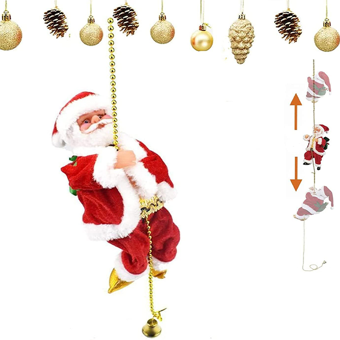 SantaStar, Święty Mikołaj grający muzykę i wspinający się po linie - Image 7