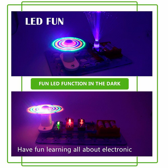 ScienceKit, edukacyjna zabawka, w której dziecko uczy się podstaw elektryczności (17-elementowy zestaw) - Image 7