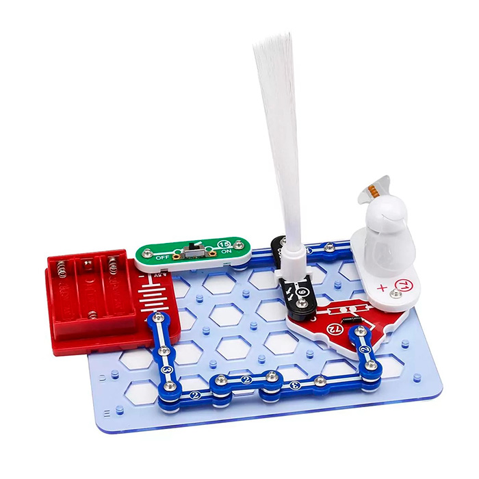 ScienceKit, edukacyjna zabawka, w której dziecko uczy się podstaw elektryczności (17-elementowy zestaw) - Image 8