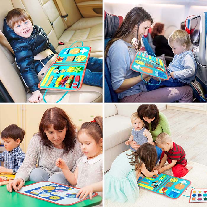SensoryBook, zabawka dydaktyczna z 7 różnymi aktywnościami - Image 7