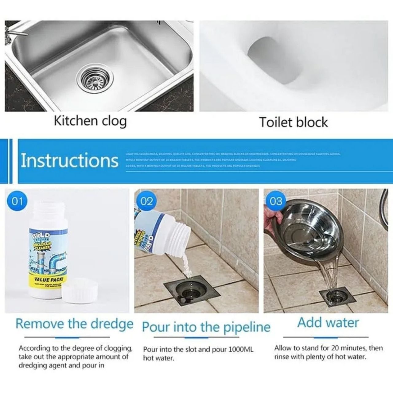 SinkSaver, środek do czyszczenia odpływów - Image 7