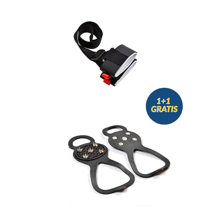SkiBundle, pasek do przenoszenia nart + uniwersalne raki GRATIS - Image 3