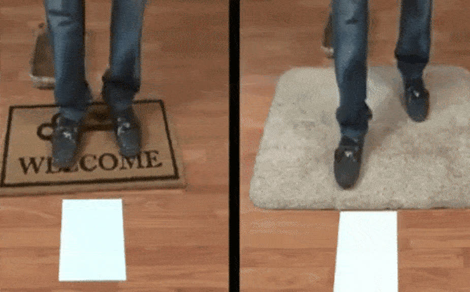 SuperStep, wycieraczka która czyści podeszwy i łapy już przy pierwszym kroku - video