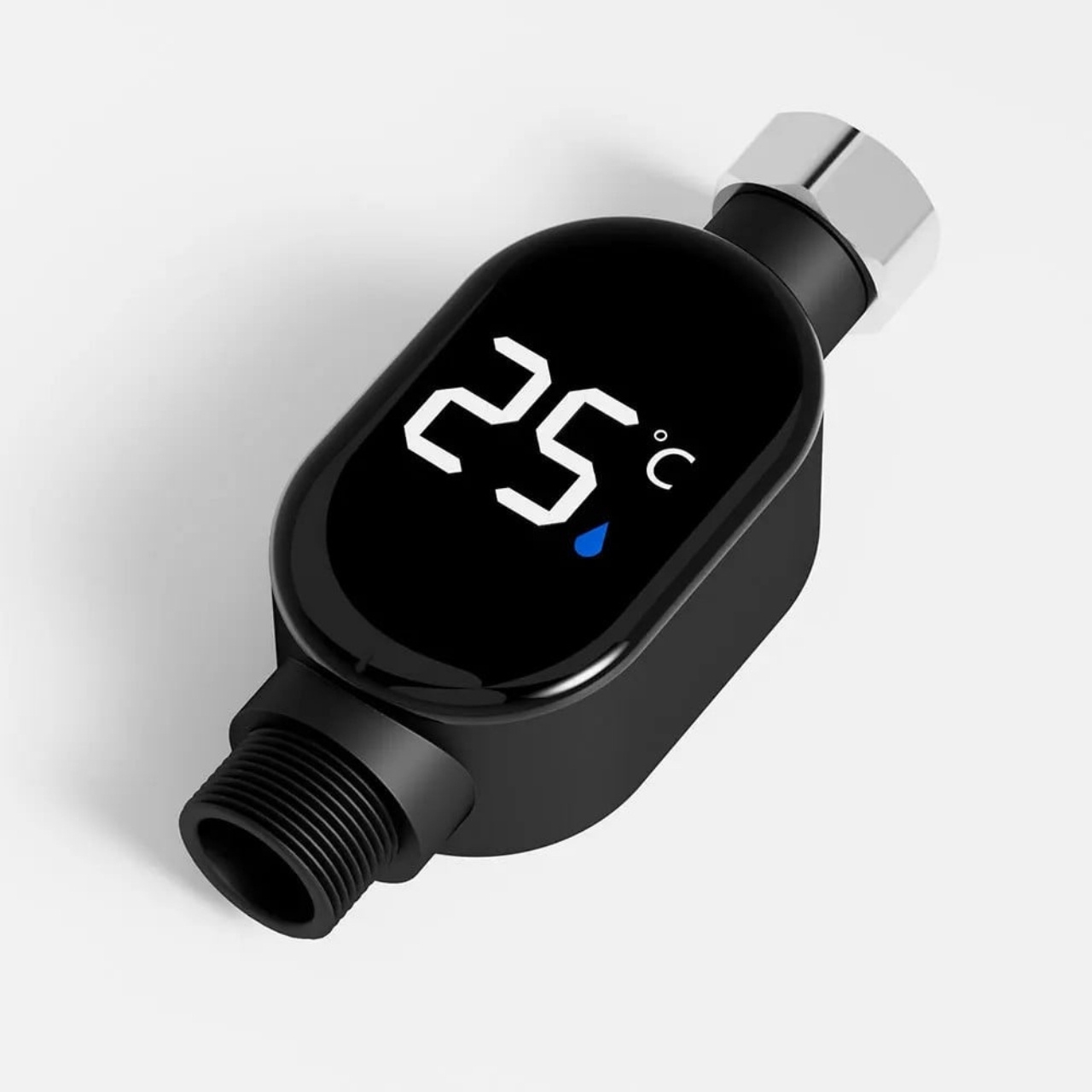 ThermFlow, inteligentny termometr prysznicowy LED - Image 1