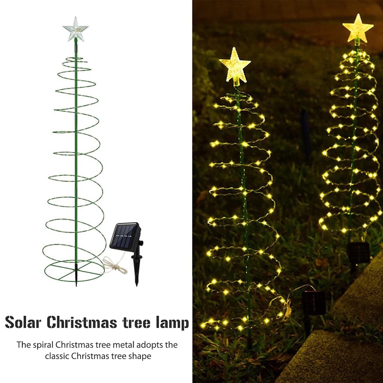 TreeSolar, choinka z solarnymi lampkami LED - Image 2