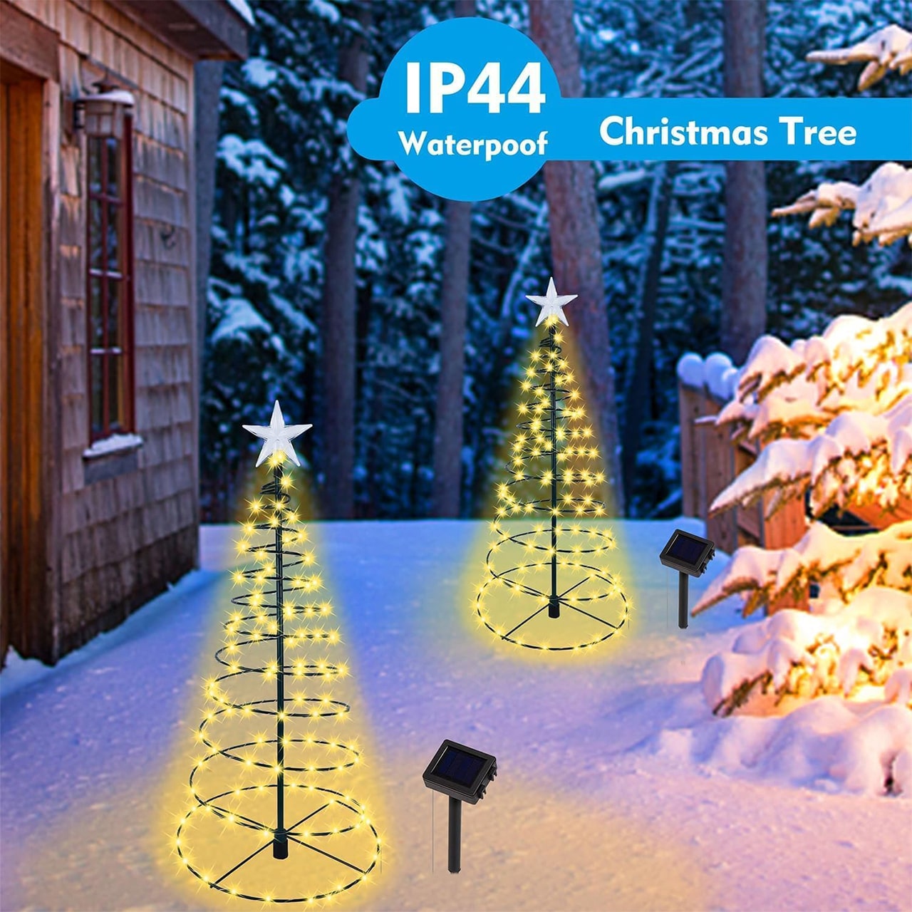TreeSolar, choinka z solarnymi lampkami LED - Image 4