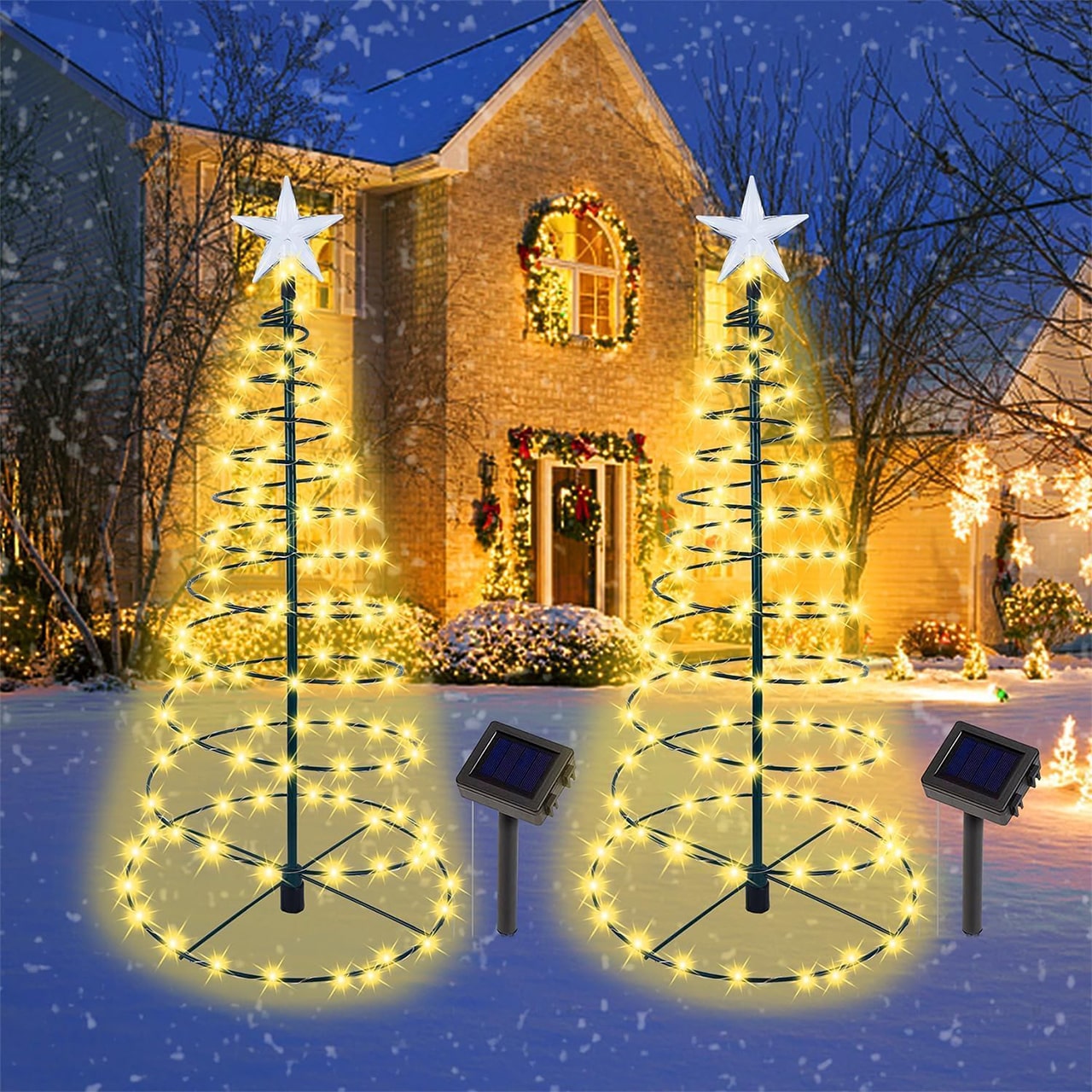 TreeSolar, choinka z solarnymi lampkami LED - Image 7