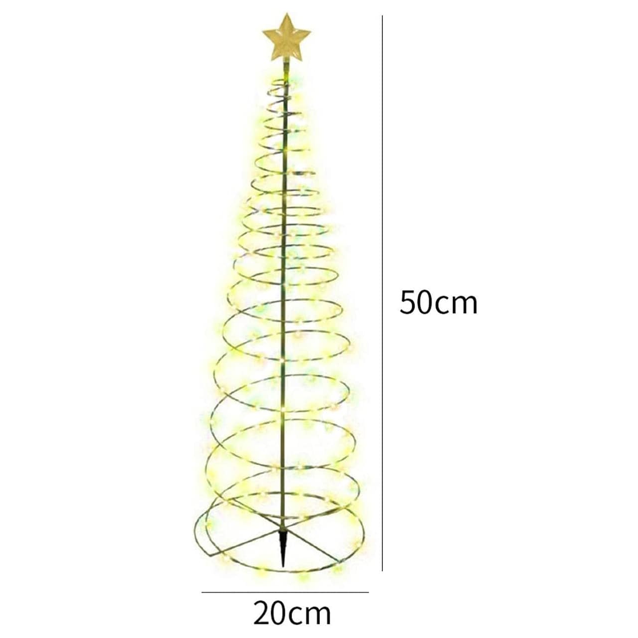 TreeSolar, choinka z solarnymi lampkami LED - Image 9