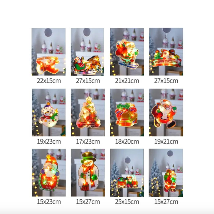 TrioLed, Zestaw 3 dekoracji świątecznych z diodami LED - Image 2