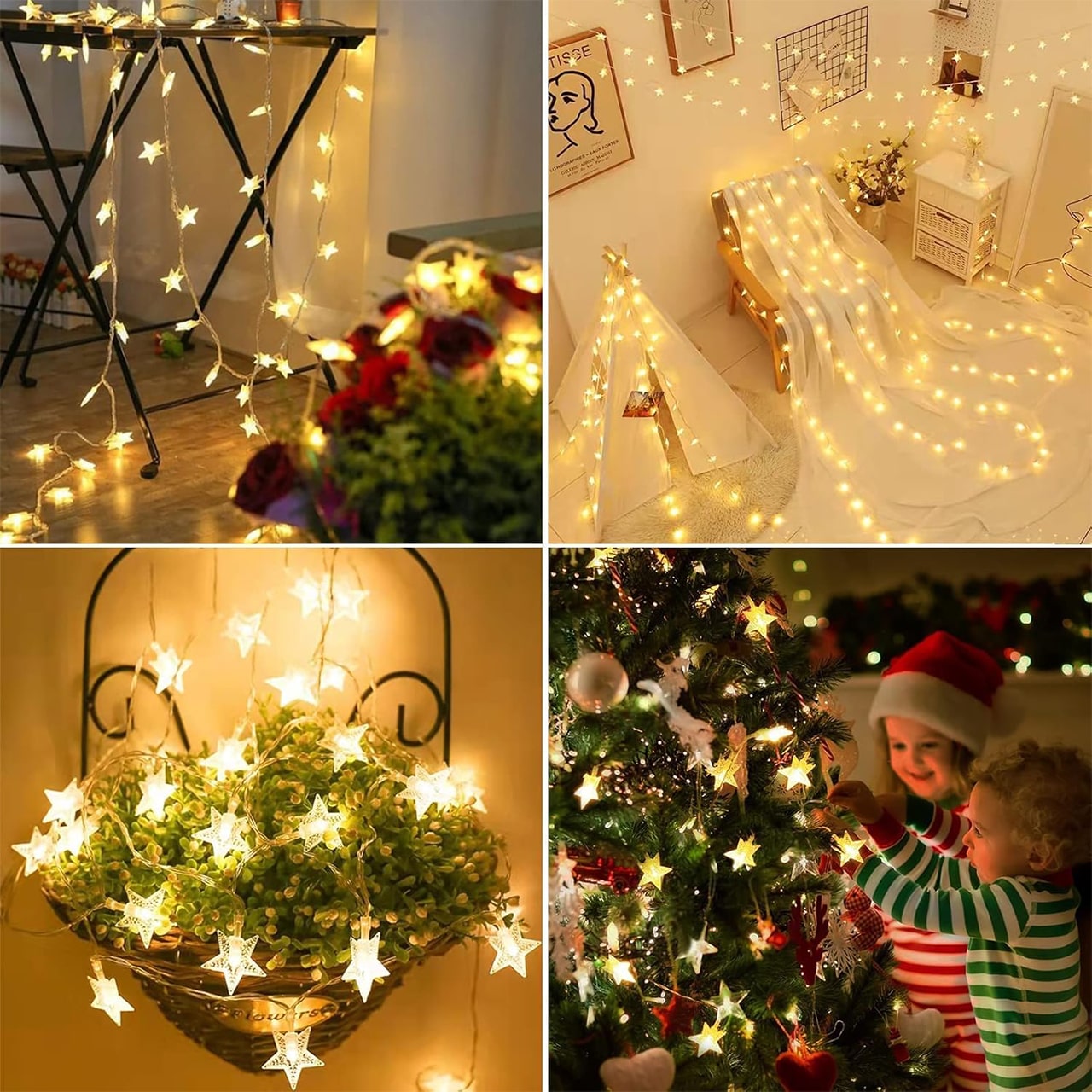 Twinkles, łańcuch świetlny z gwiazdkowymi lampkami (6 m) - Image 6
