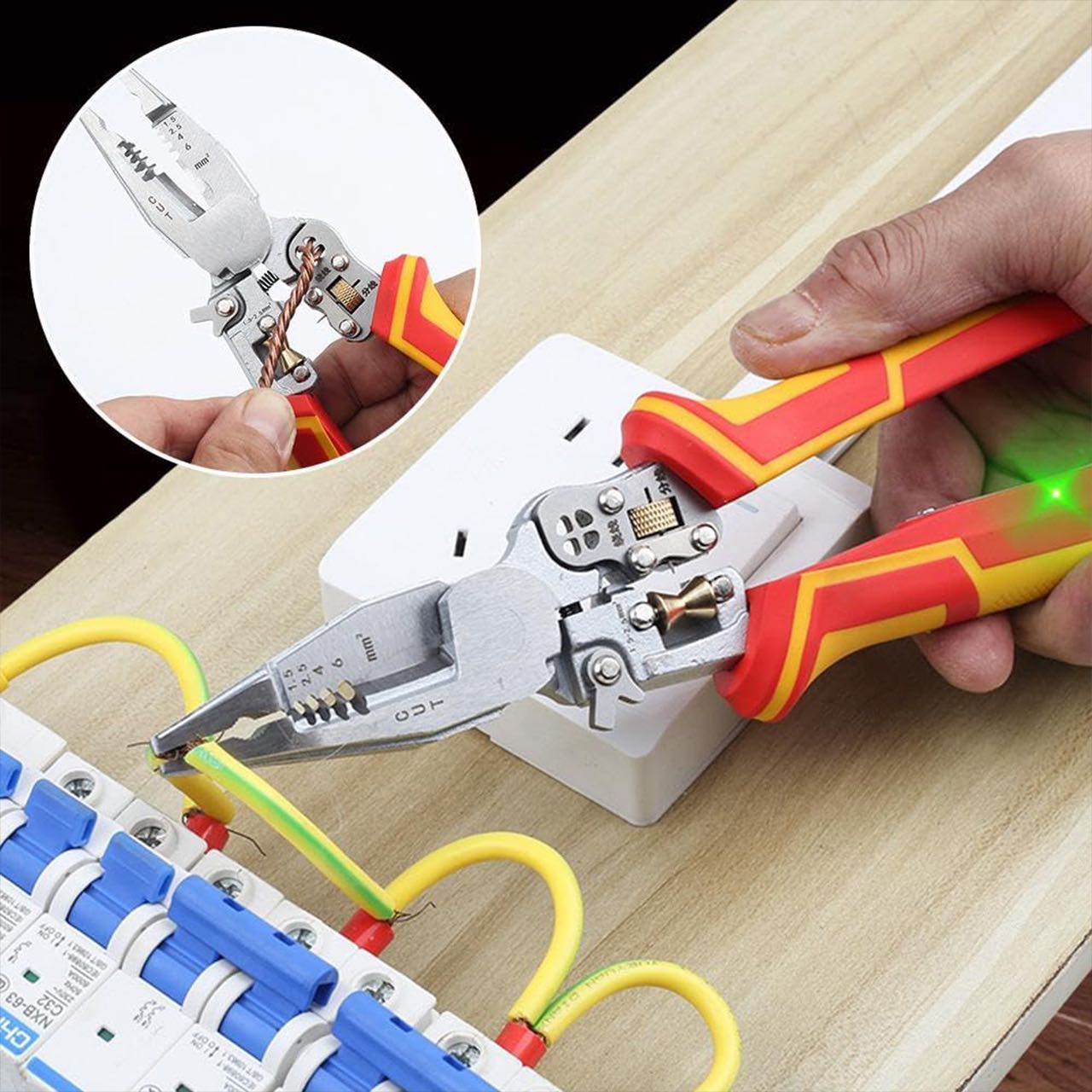 VoltagePliers, uniwersalne szczypce do pracy elektrycznej z miernikiem napięcia - Image 8