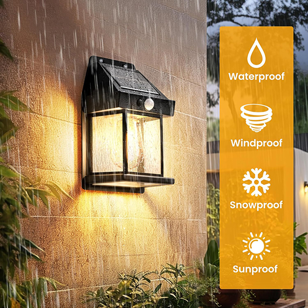 WLAMP, Zewnętrzna lampa solarna z czujnikiem ruchu - Image 7
