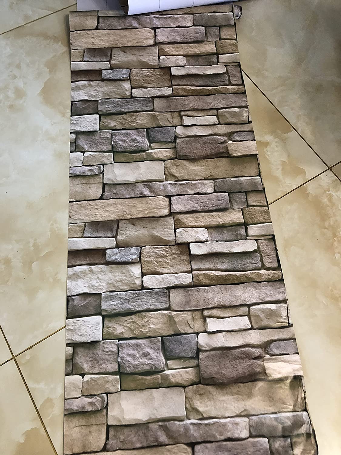 WallCover, naklejki ścienne 3D o wyglądzie naturalnej cegły - Image 1