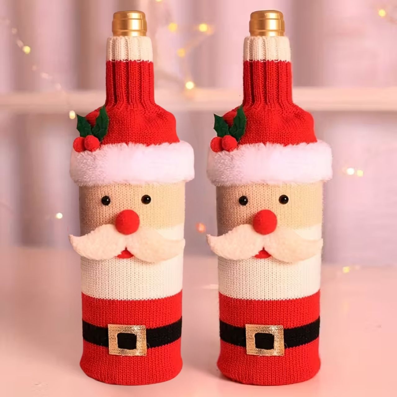 WineSanta, rękaw na butelkę Świętego Mikołaja - Image 6