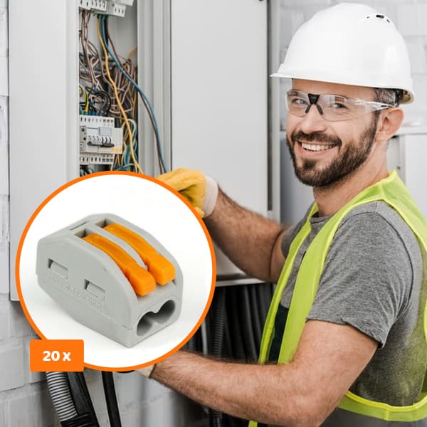 WireConnector, dwupinowy złącze przewodowe (20 szt.) - Image 3