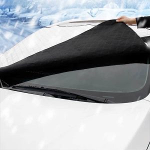 MagneticCarCover, pokrowiec ochronny z magnesami na przednią szybę