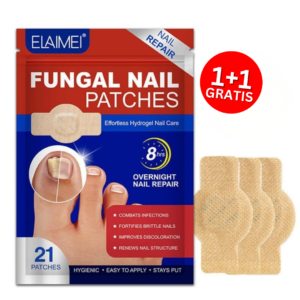 FungalPatches, regeneracyjne plastry do pielęgnacji uszkodzonych paznokci (21 szt.) (1+1 GRATIS)