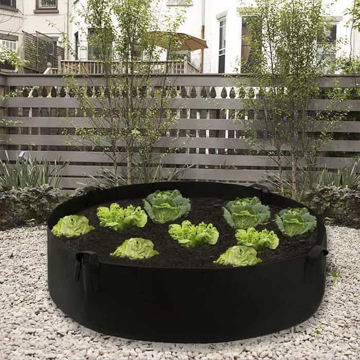 Garden GrowBag, rabatka ogrodowa wykonana z materiału zapewniającego bujny wzrost wszystkich rodzajów roślin