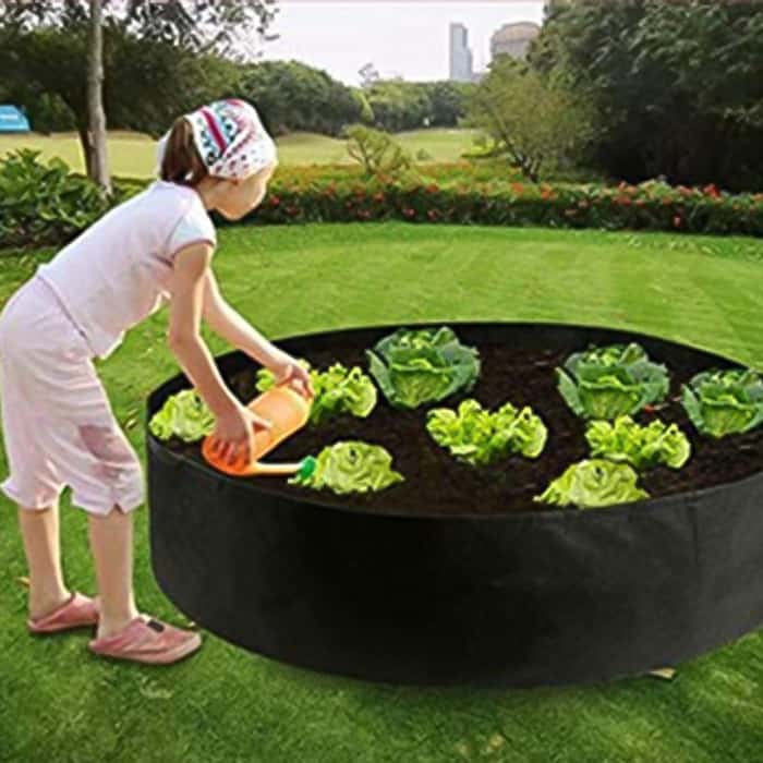 Garden GrowBag, rabatka ogrodowa wykonana z materiału zapewniającego bujny wzrost wszystkich rodzajów roślin